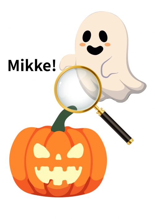 ハロウィンのキャラクターが